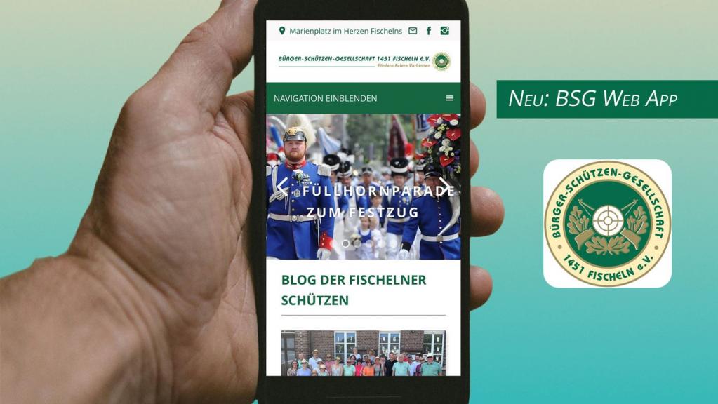 BSG Web-App für unterwegs