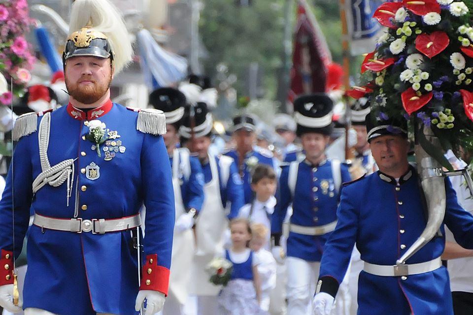 Banner der Bürger-Schützen-Gesellschaft 1451 Fischeln e.V.